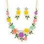 Festoon Theme Necklace Earring Set