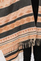 Aztec Pattern Fringe Ruana​