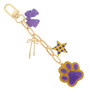 Game Day Spirit Theme Bag Charm Keychain