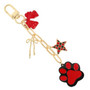 Game Day Spirit Theme Bag Charm Keychain