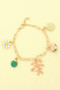Sea Life Theme Charm Bracelet