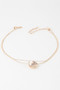 Reflection Plate Snake Chain Necklace