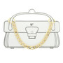 Polished Curb Link Bag Chain