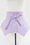 Faux Leather Skirt Belt