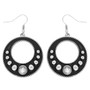 Western Oval Concho Earrings