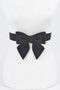 Ribbon Buckle Stretch Belt