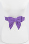 Ribbon Buckle Stretch Belt