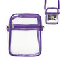 Transparent Stadium Clear Crossbody Bag