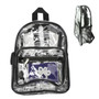 Clear Transparent Stadium Approved Backpack
