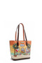 Nicole Lee USA Tropical Beach House Print Shopper Bag