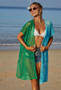 Summer Women'S Beach Knitting Shirt Loose Bikini Holidays Cover Up Dress