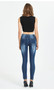 Women Fall/Winter Slim Cropped Denim Pants