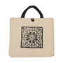 Aztec Pattern Themed Canvas Tote Bag
