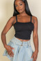 Solid Strap Tank Top​​​​