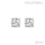 Football Volleyball Basketball Soccer Earrings