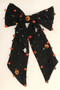 Halloween Theme Bow Barrette Hair Clip