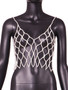 Women Pearl Cutout Camisole