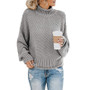 Autumn And Winter Knitting Shirt Women'S Turtleneck Pullover Sweater