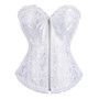 Zipper corset tummy control Tight Fitting corset bride dress court corset