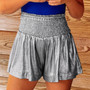 WomensCasualWomenLoose Elastic Waist Shorts