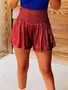 WomensCasualWomenLoose Elastic Waist Shorts