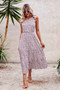 One Shoulder Sleeveless Maxi Dress​
