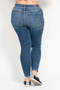 Judy Blue Full Size High Rise Button Fly Skinny Jeans Plus Size