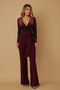 Velvet Top Fashion Jumpsuit​​