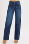 RISEN Mid Rise Wide Baggy Jeans