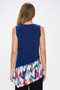 Hit Sleeveless Contrast Top