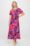 Print Bns Long Dress