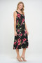 Floral Breeze Slinky Tank Dress
