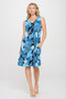 Hit V-Neck Bias Pocket Tank Dress