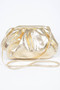 Metallic Pu Crossbody Bag