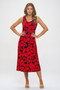 Hibiscus Sunset Slinky Tank Dress