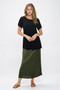Hit Button Short Sleeve Top