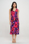 Bn V-Neck Midi Tank Dress With Side Slit