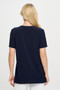 Hit Point V Neck Short Sleeve Top