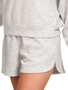 Zenana Scuba Long Sleeve Sweatshirt and Shorts Set
