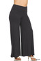 Zenana Full Size Fold Over Waist Comfy Wide Leg Pants Plus Size