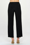 Elastic Waistband Flared Pants.
