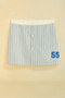 Striped 55 Skort