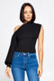 Ladies One-Shoulder Top