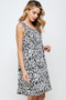 Plus Size Bns Print Missy Tank Dress​