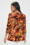 Print Quarter Sleeve Top​​