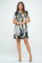 Plus Size Print Bns Missy Dress