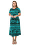 Plus Size Bns Print Long Dress​​​​