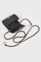 Quilted Mini Bag W/ Chain Belt