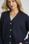 Umgee Button-Front Knit Cardigan