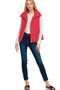 Zenana High Neck Zip-Up Vest Coat